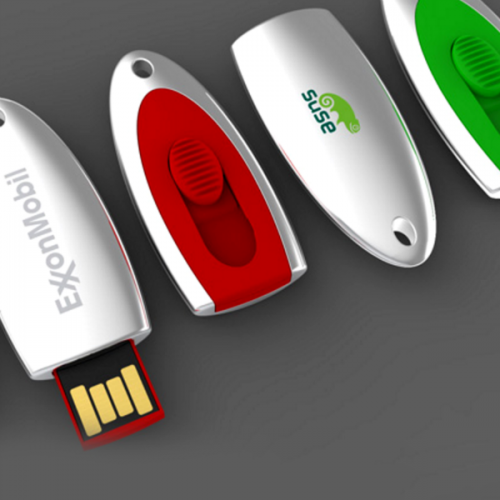USB nhựa hình ellip N14